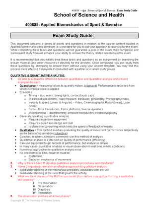 biomechanics exam questions and answers