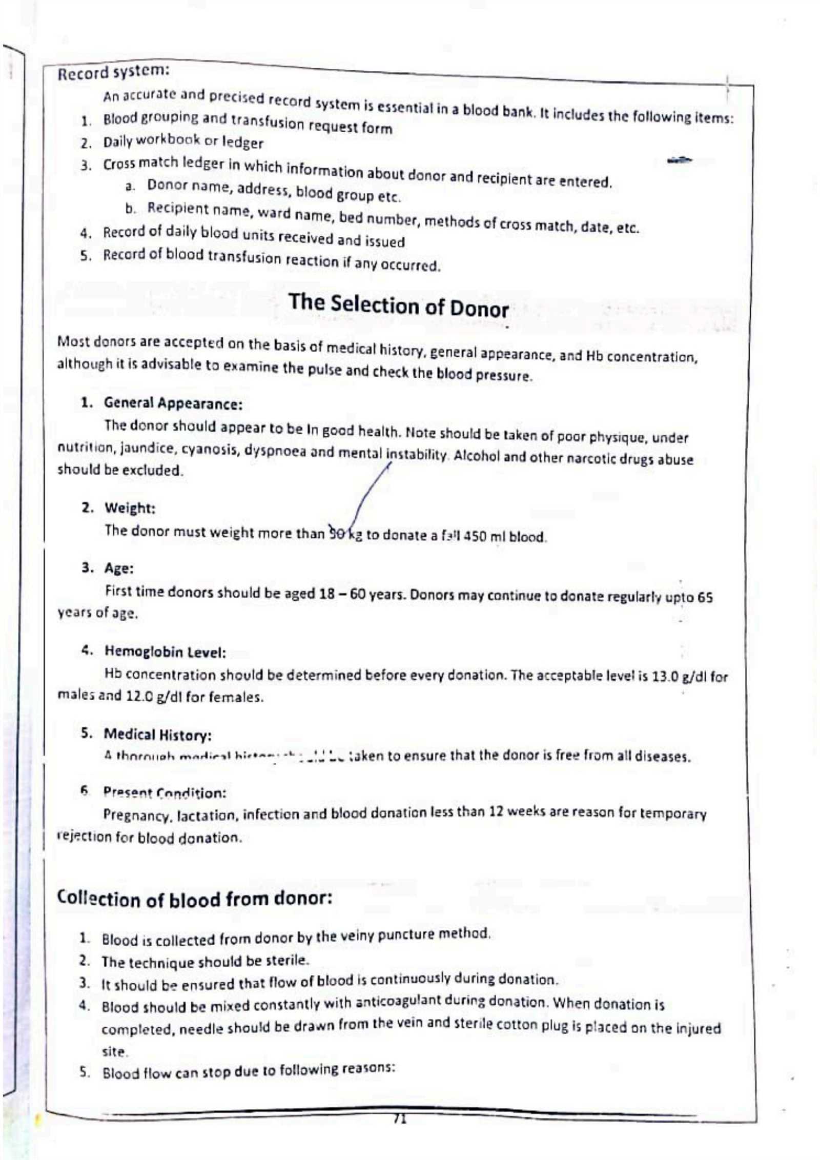 blood bank exam questions and answers