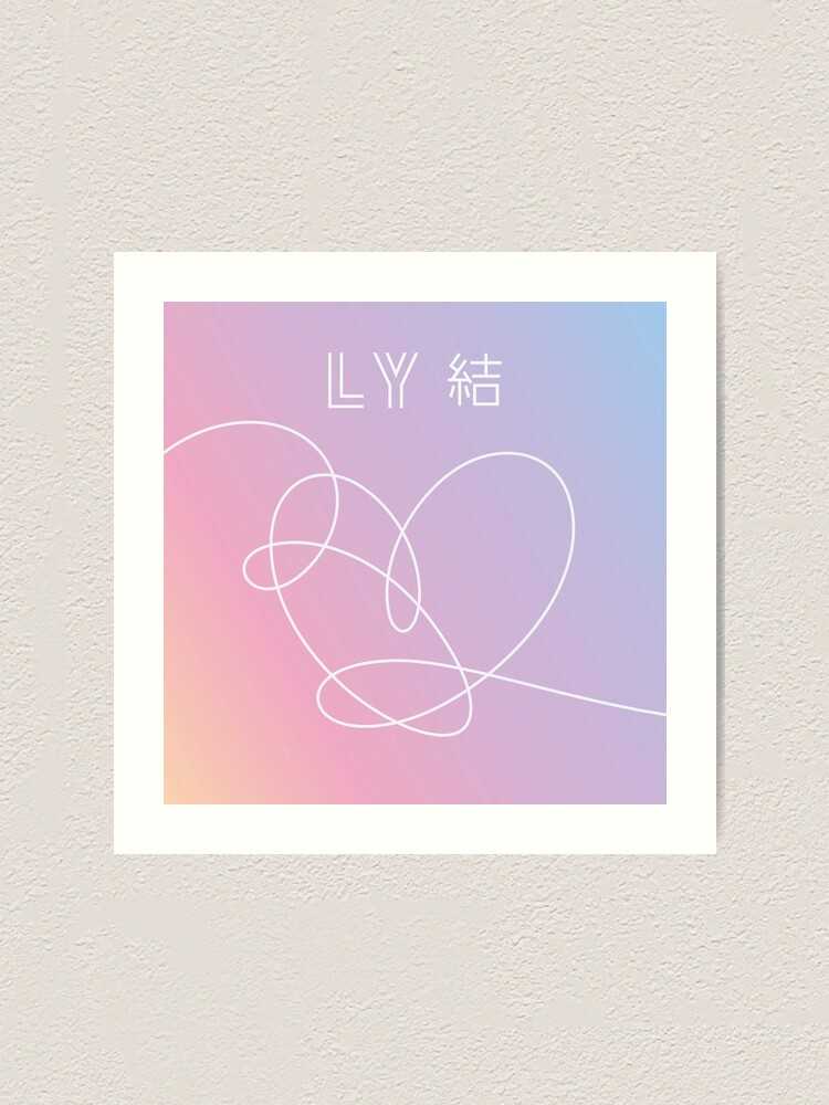 bts love yourself answer heart