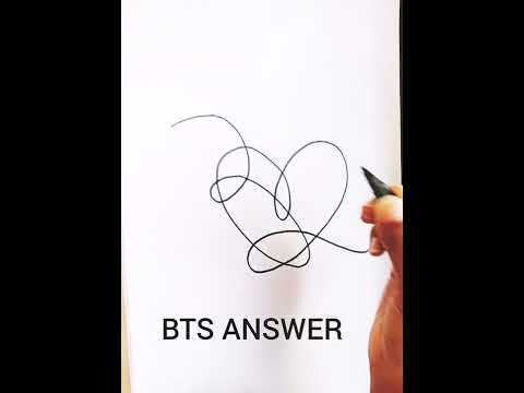 bts love yourself answer heart