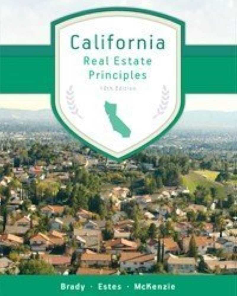 california real estate finance 10th edition exam answers