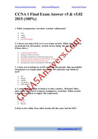 ccna 2 midterm exam answers