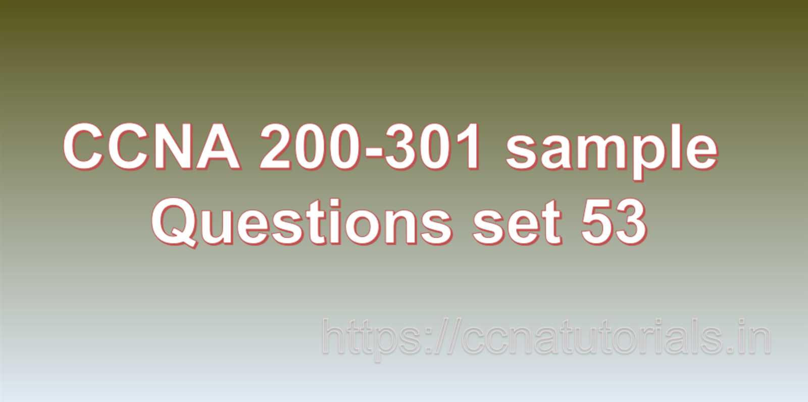 ccna 200 301 exam answers