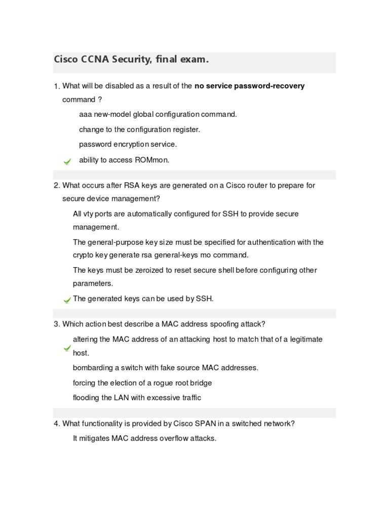 ccna security chapter 5 exam answers