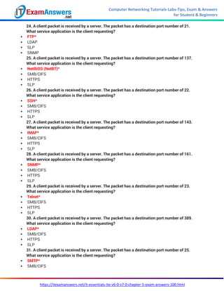 ccna security chapter 5 exam answers