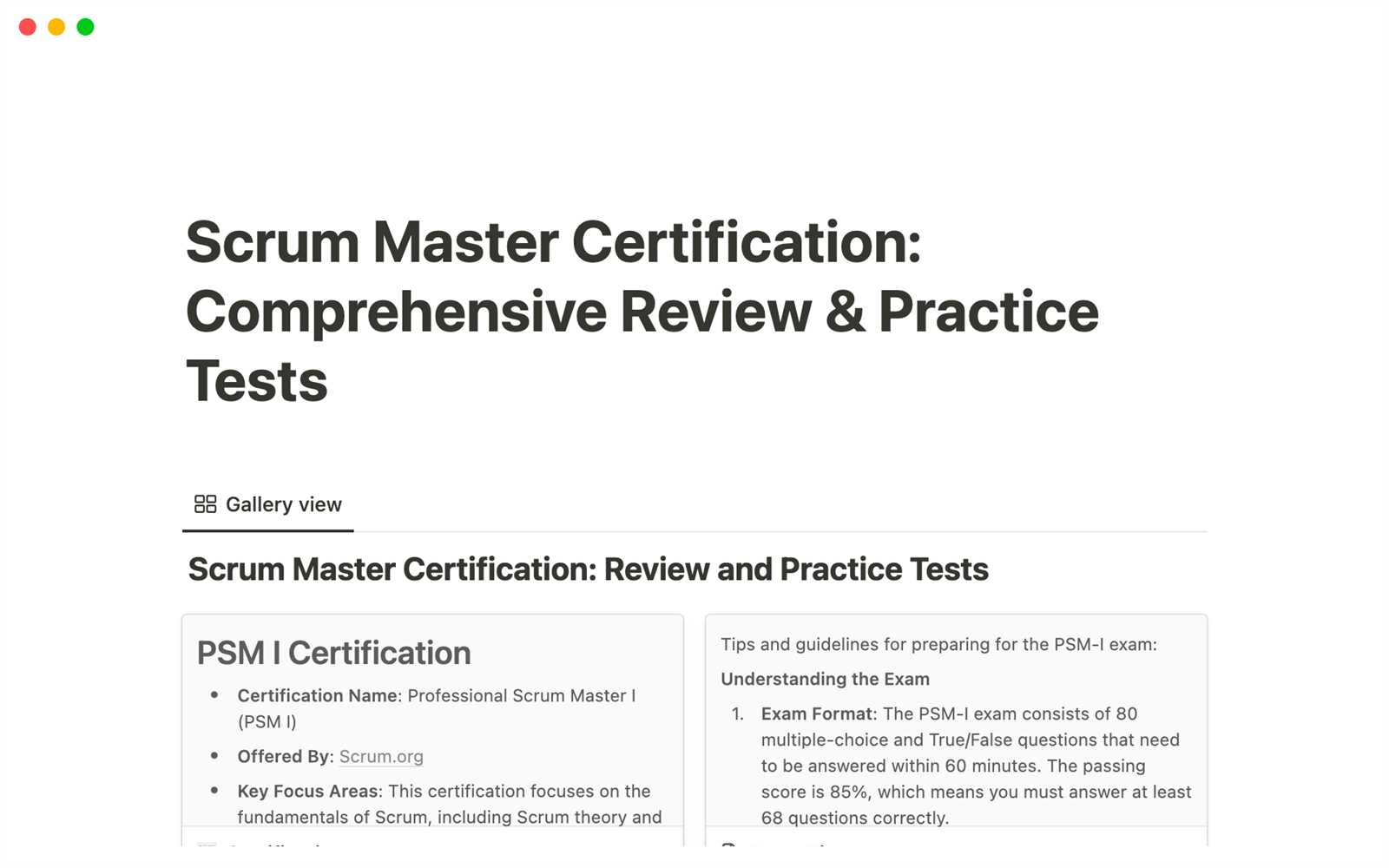 certiprof scrum master exam answers