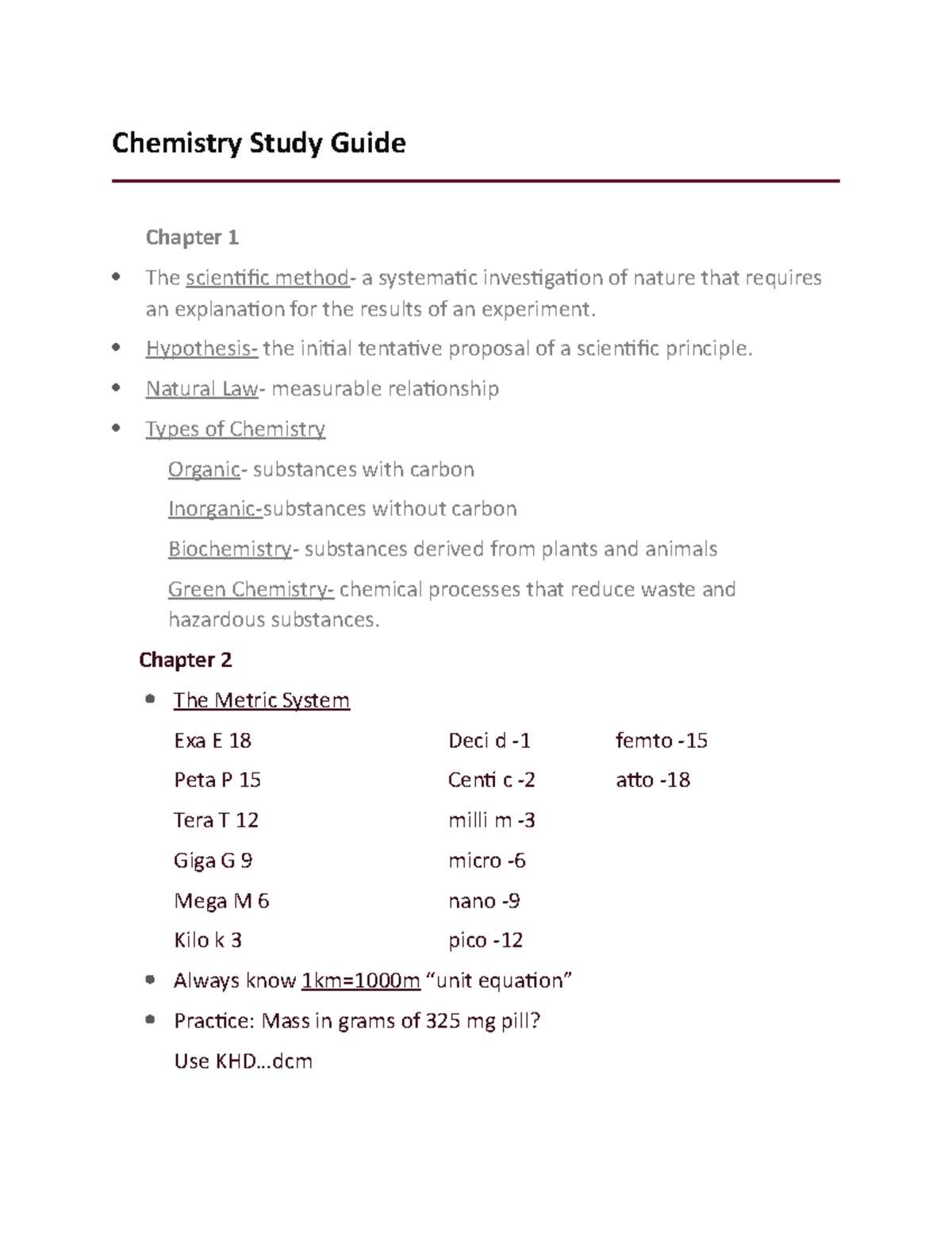 chapter 26 chemistry in the environment study guide answers