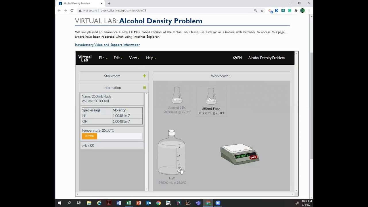 chemcollective virtual lab answers