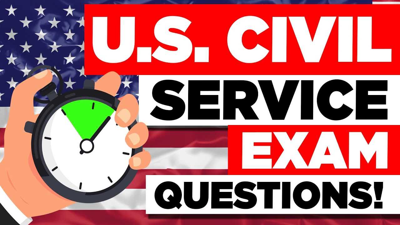 civil service exam sample questions and answers