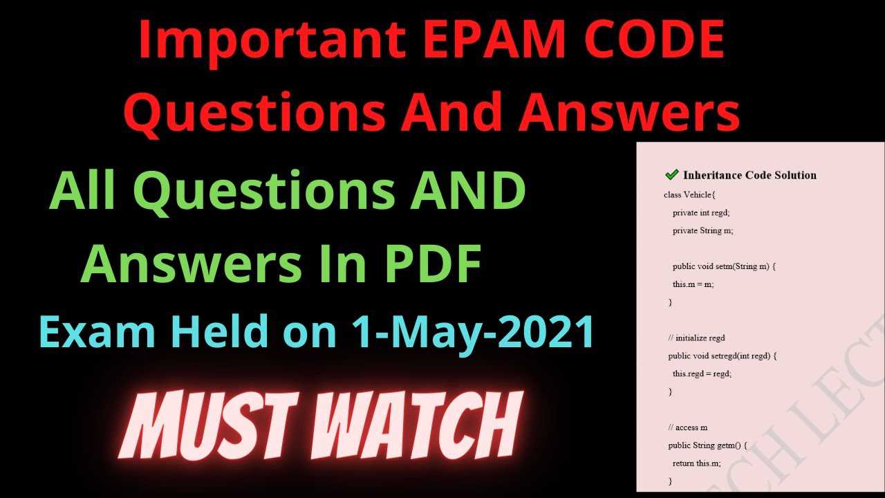 coding exam questions and answers