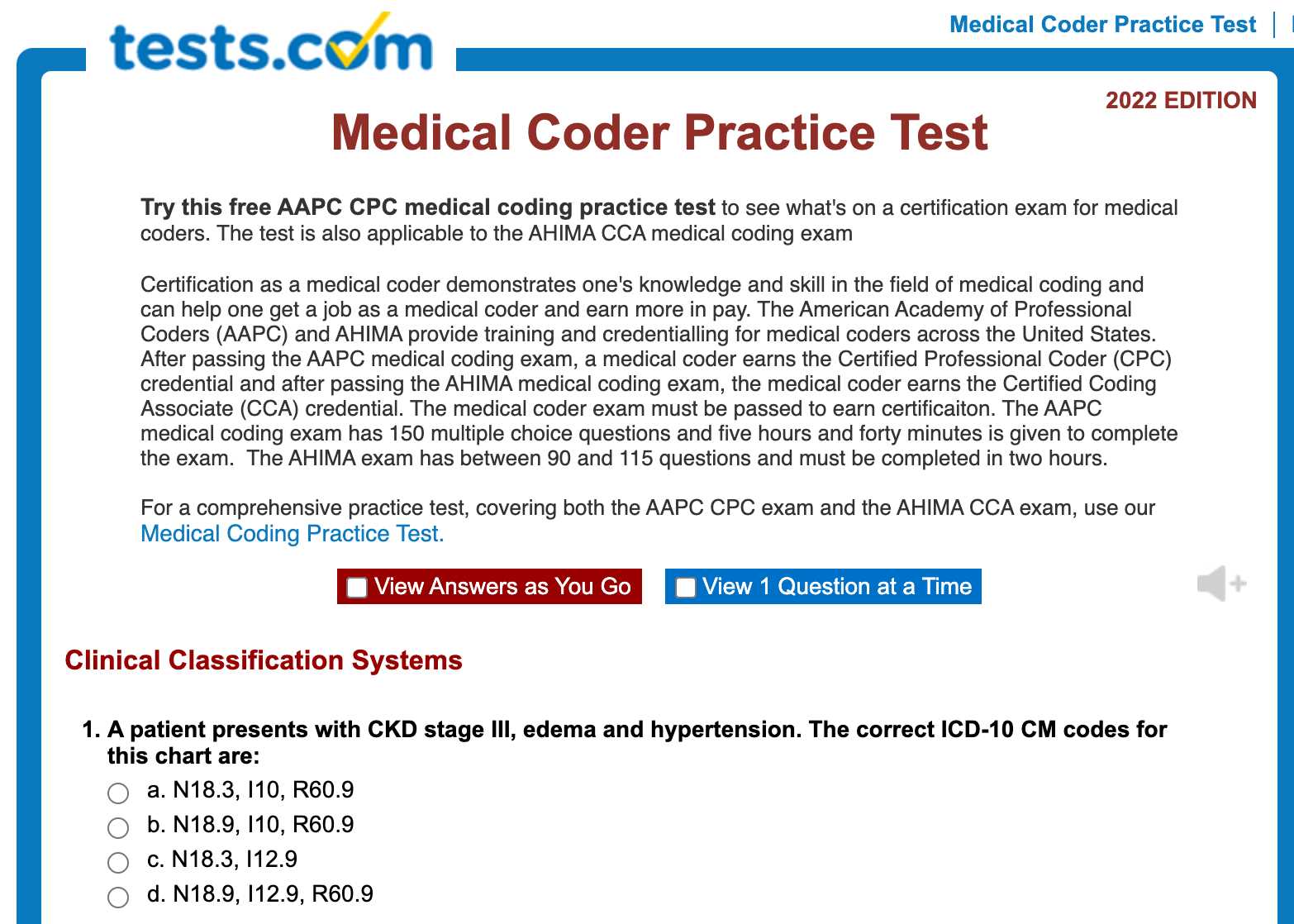 cpc exam answers