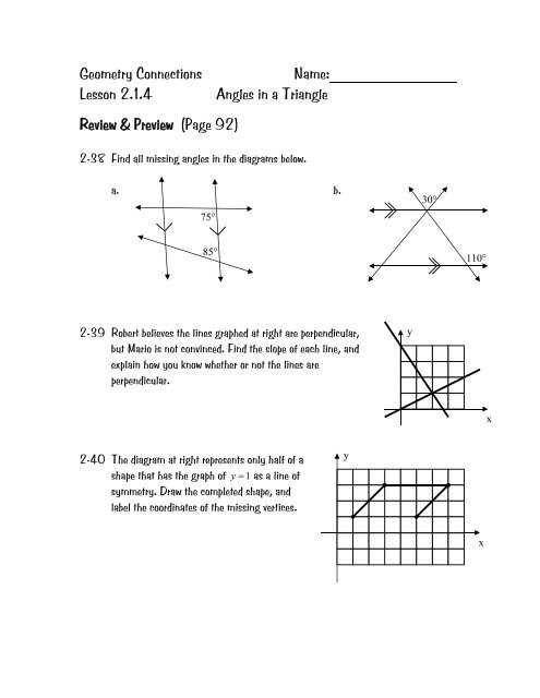 cpm geometry chapter 2 answers