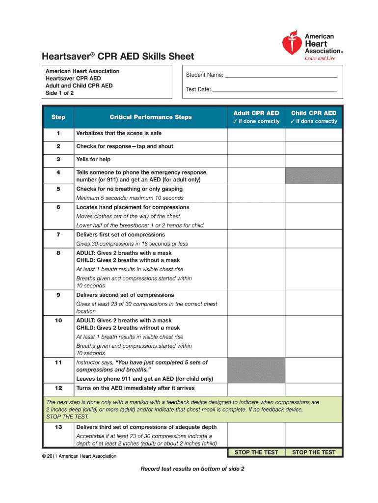 cpr test questions and answers american heart association