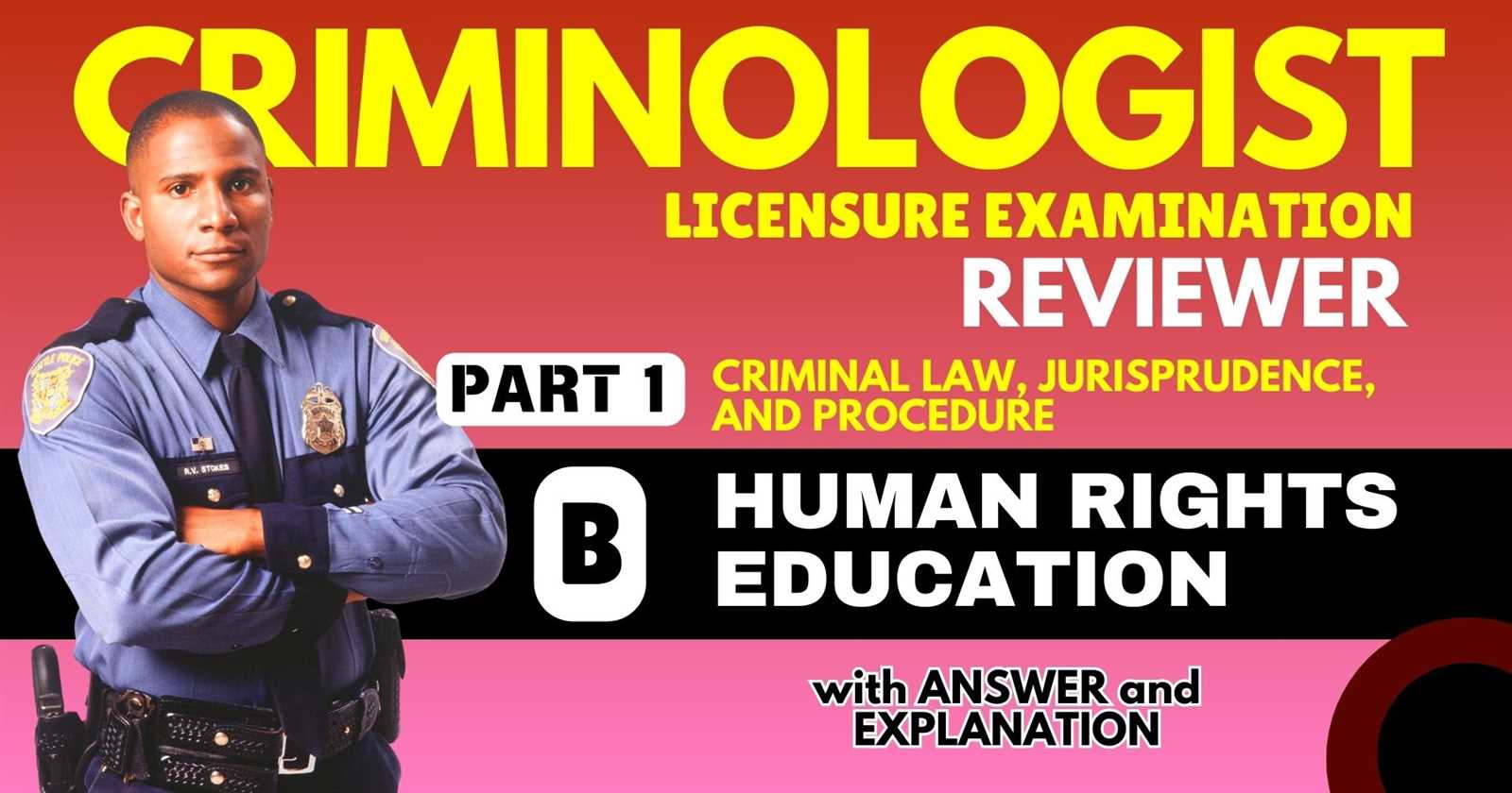 criminologists board exam