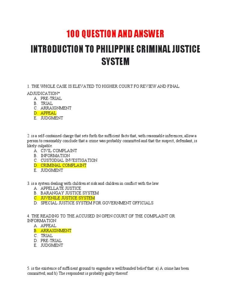 criminology exam questions and answers