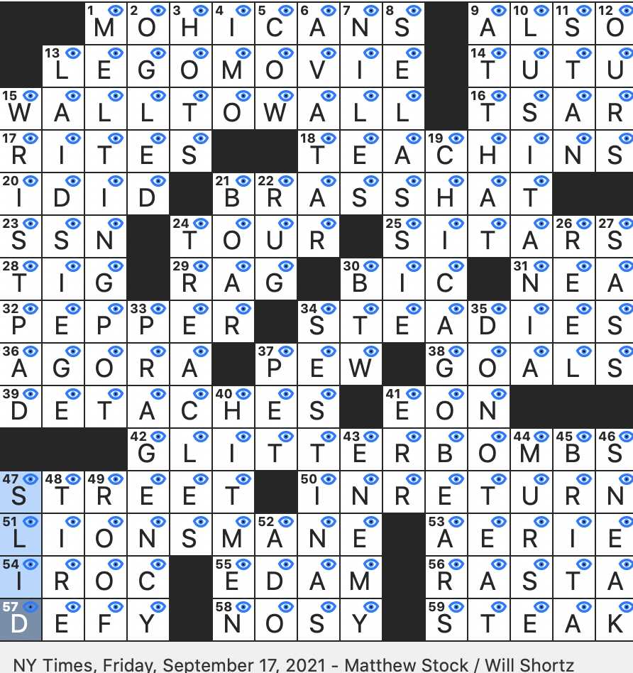 crossword clues the crucible answers