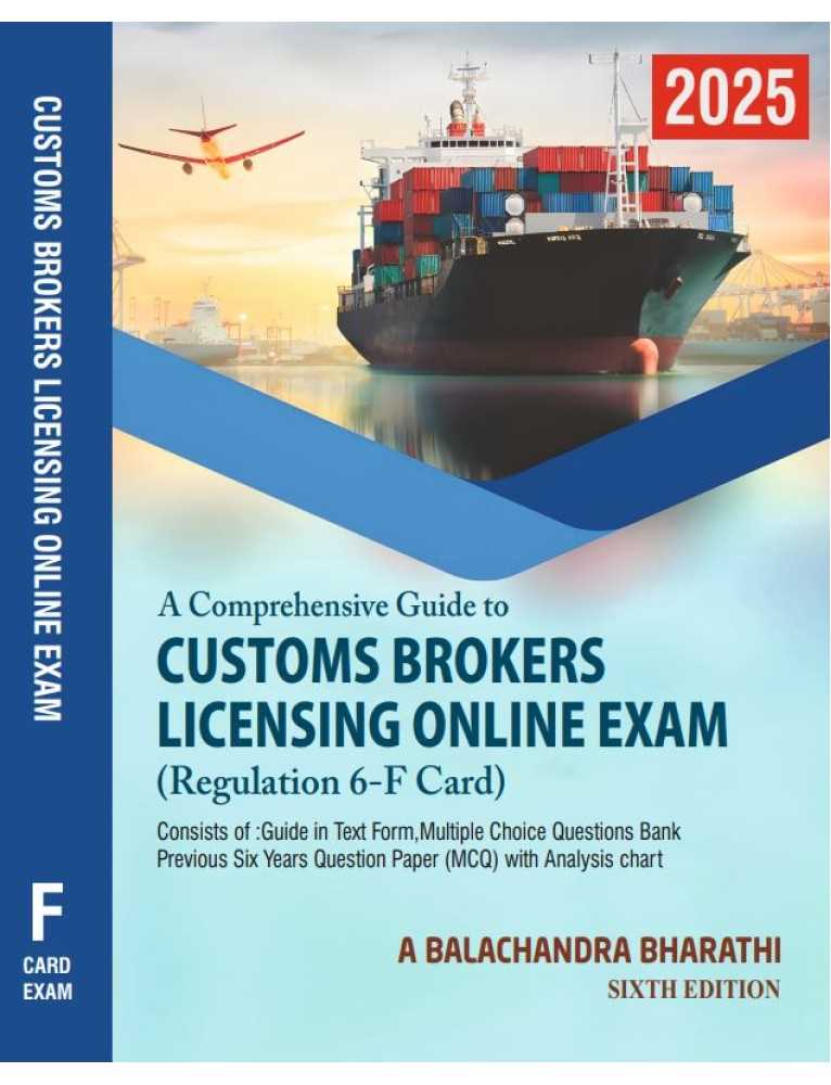 customs broker exam answers