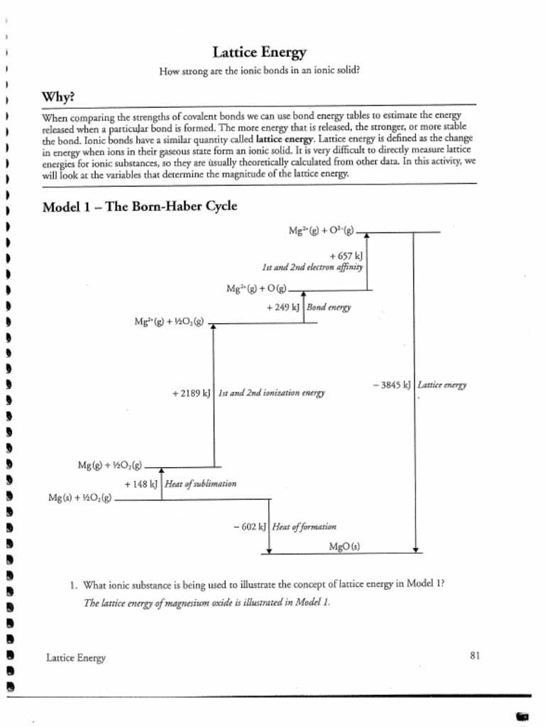 energy concepts worksheet answers