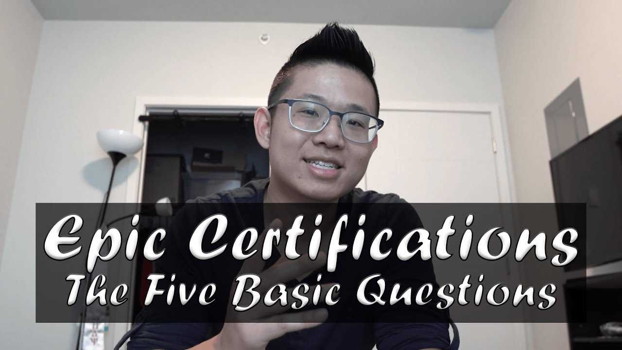 epic bridges certification exam answers