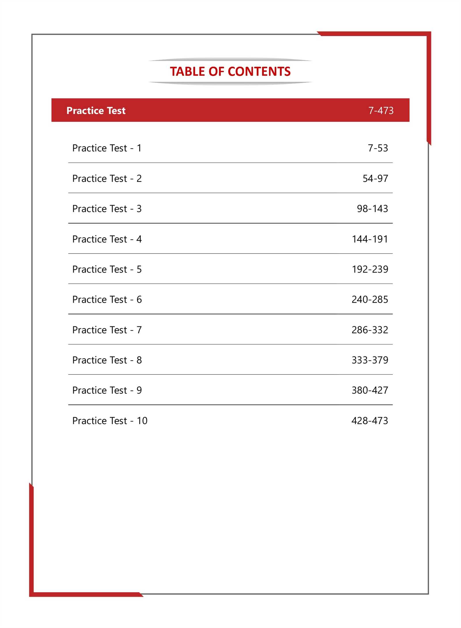 exam 473 practice