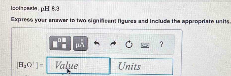 express your answer to two significant figures and include the appropriate units.