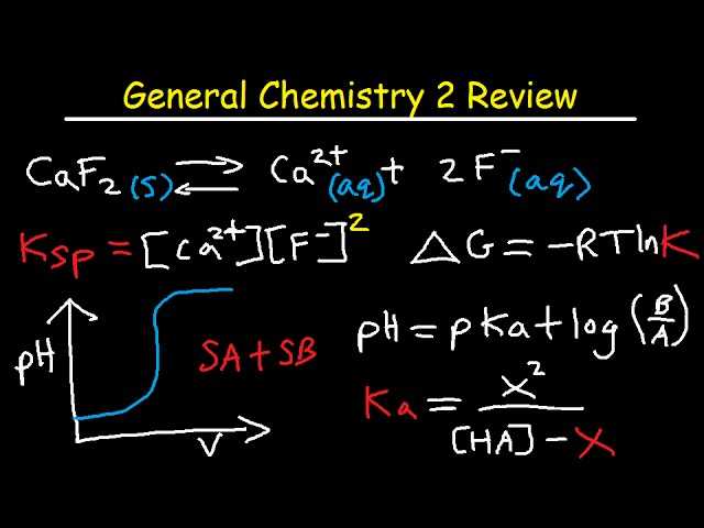 general chemistry 2 final exam questions and answers