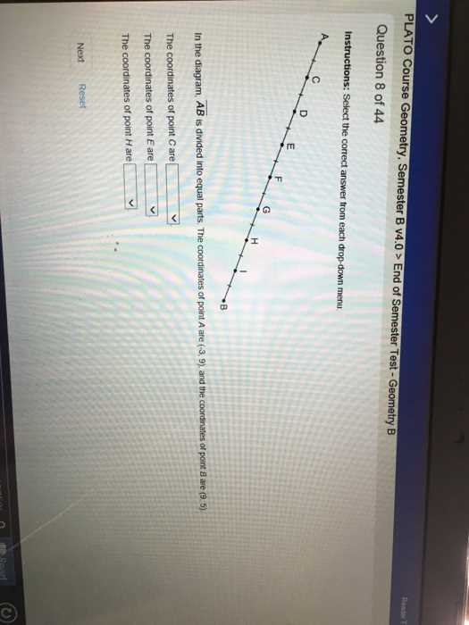 geometry b cumulative exam answers