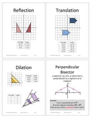 geometry semester 1 practice exam answers