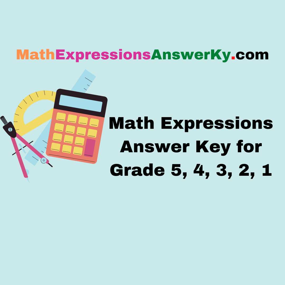 go math fifth grade answer key