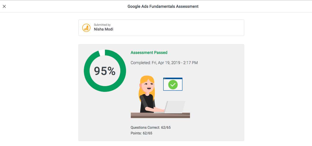 google adwords fundamentals exam answers