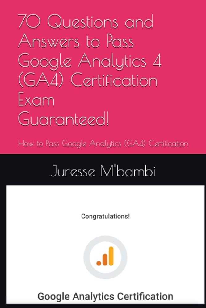 google analytics certification exam questions and answers