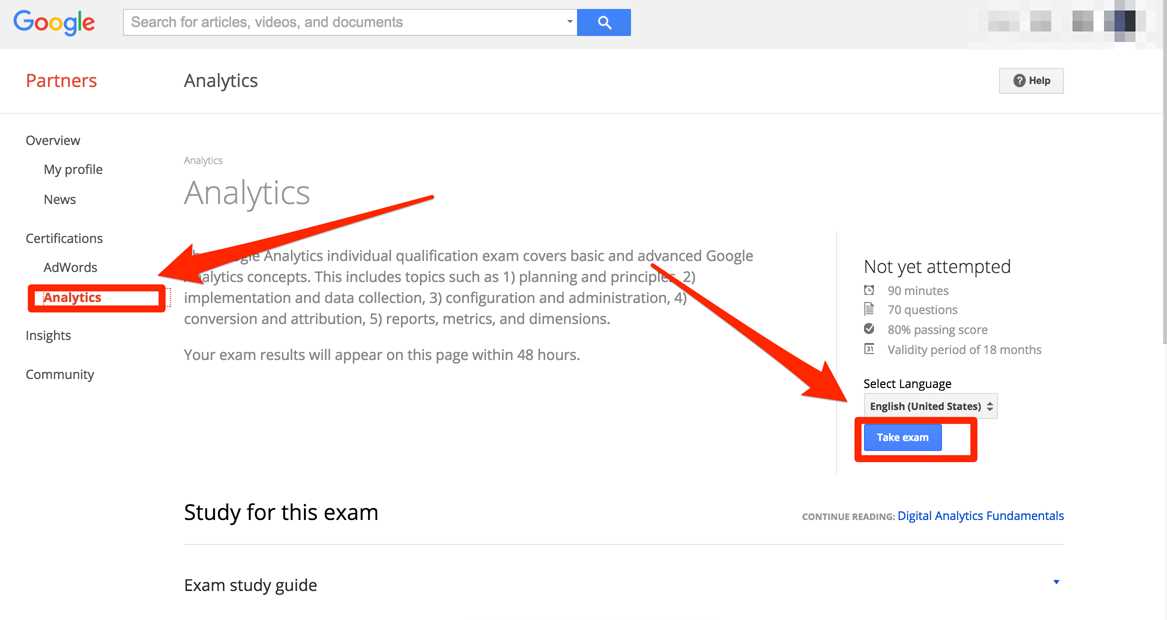 google analytics iq exam answers