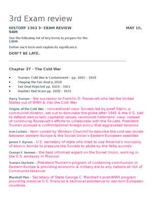 history 1302 exam 3