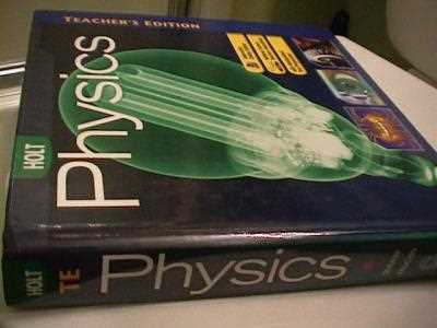 holts physics textbook answers