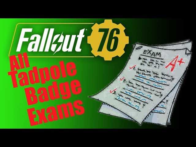 hunter exam answers fallout 76