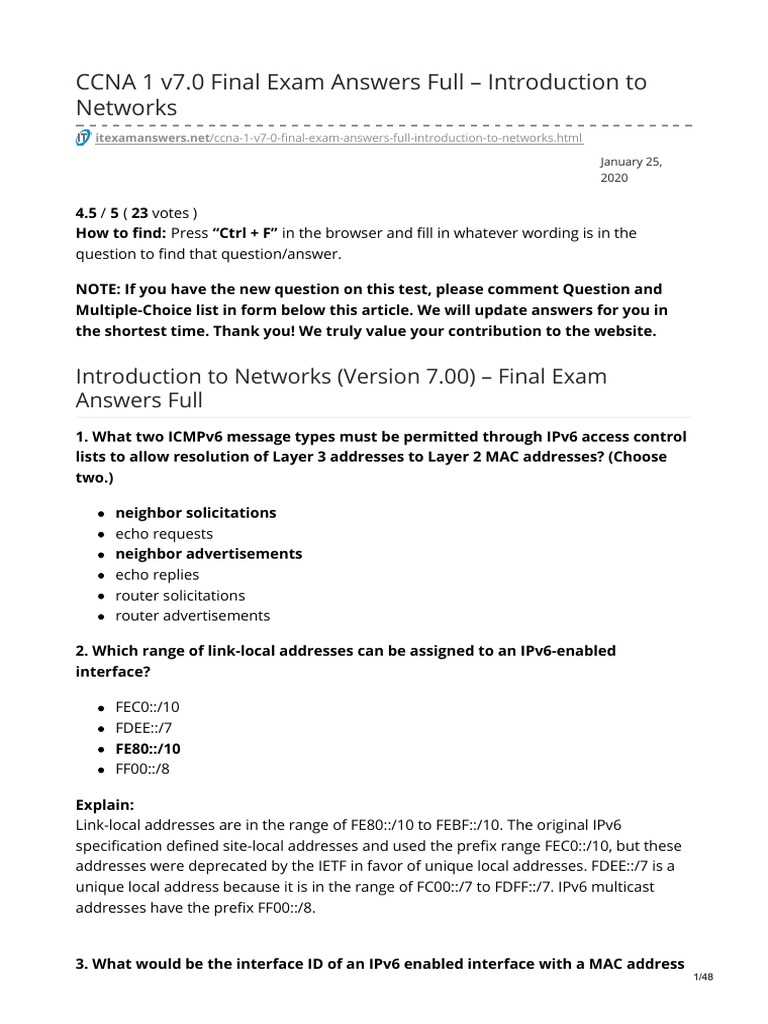 introduction to cybersecurity cisco exam answers