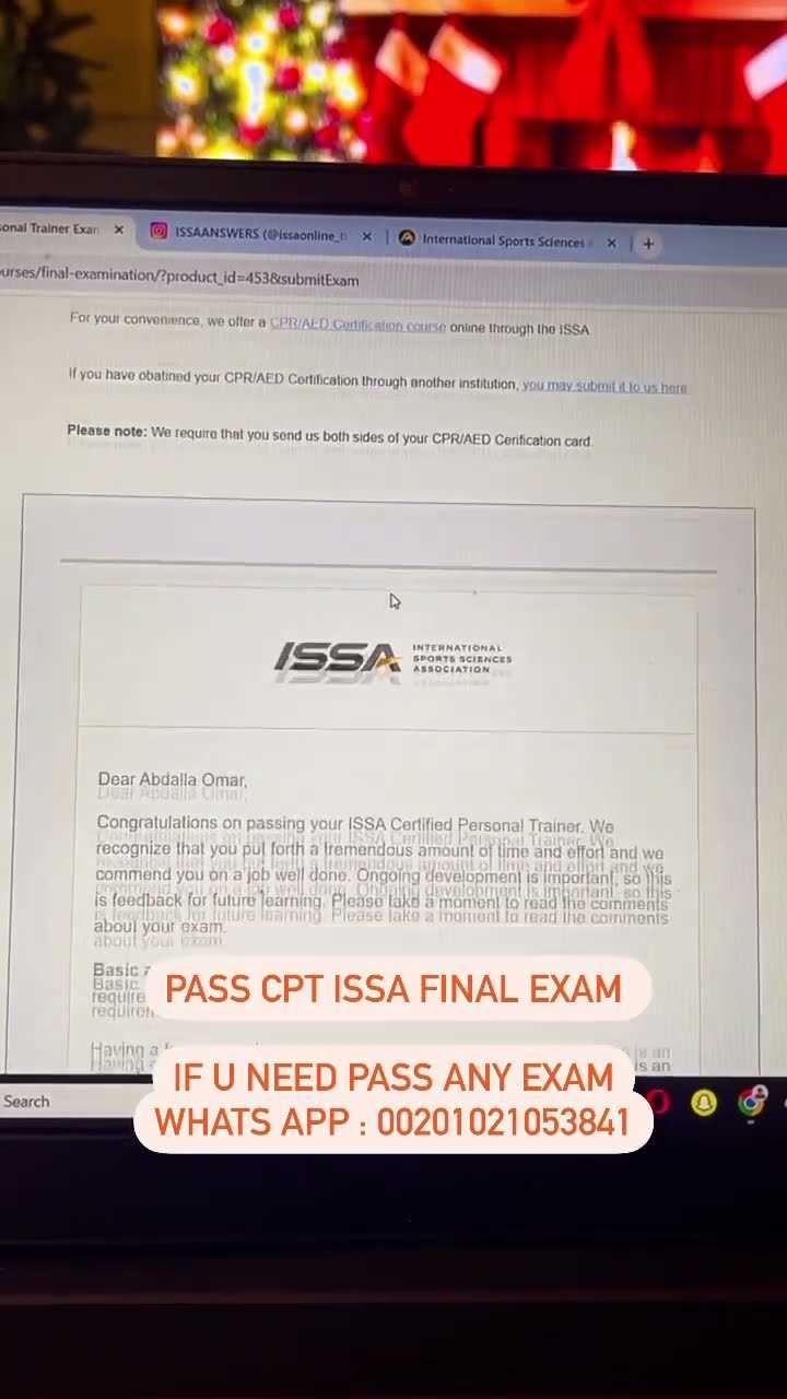 issa final exam case study answers