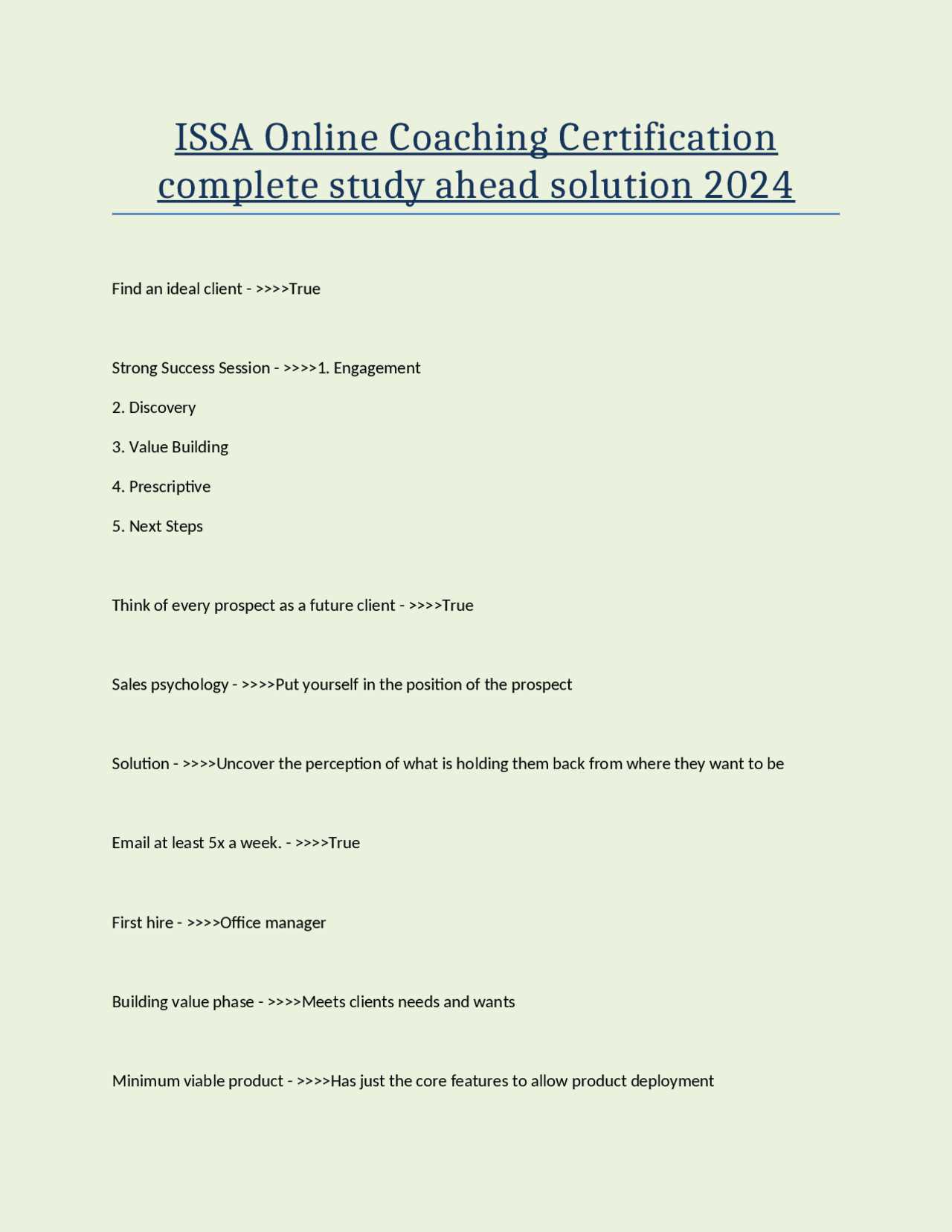 issa final exam section 2 answers