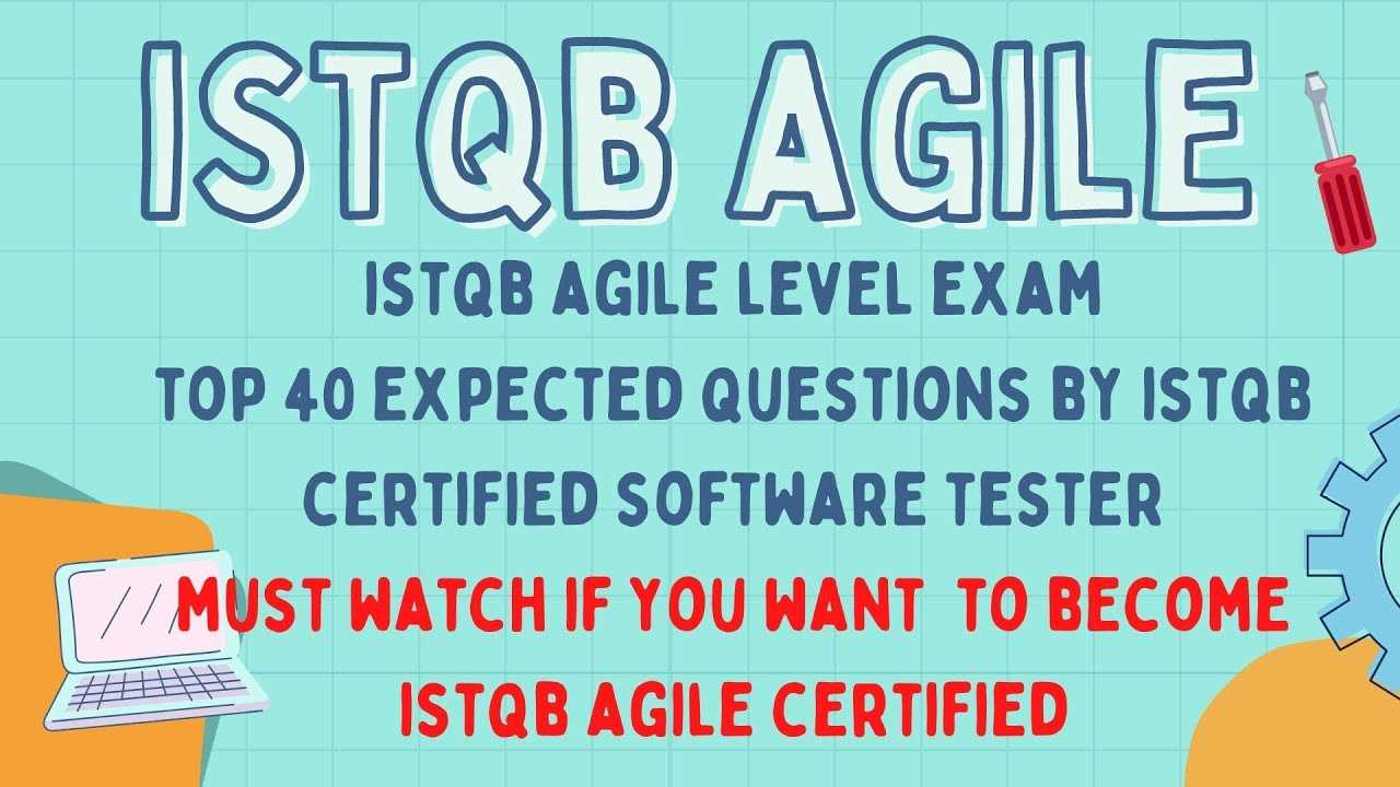 istqb agile tester exam questions