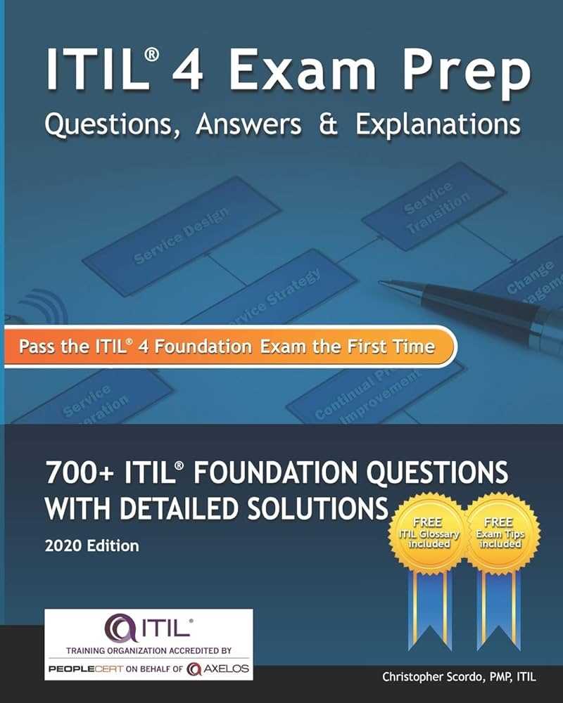 itil v4 exam questions and answers