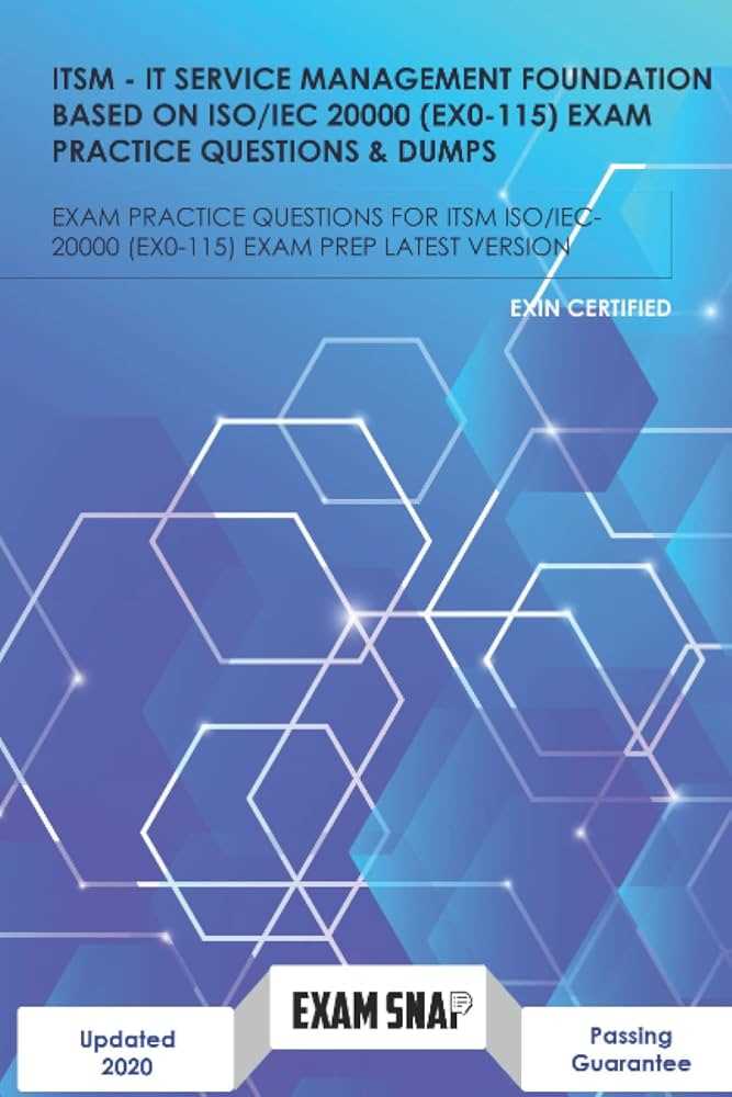 itsm exam questions and answers