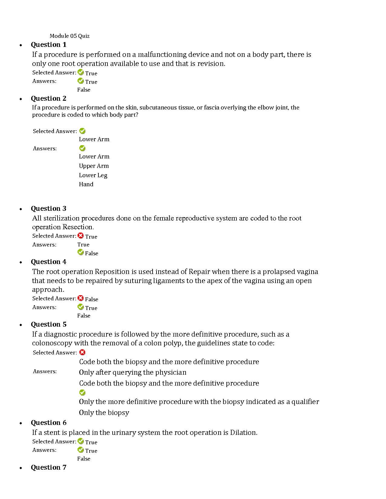 joint container management system exam answers