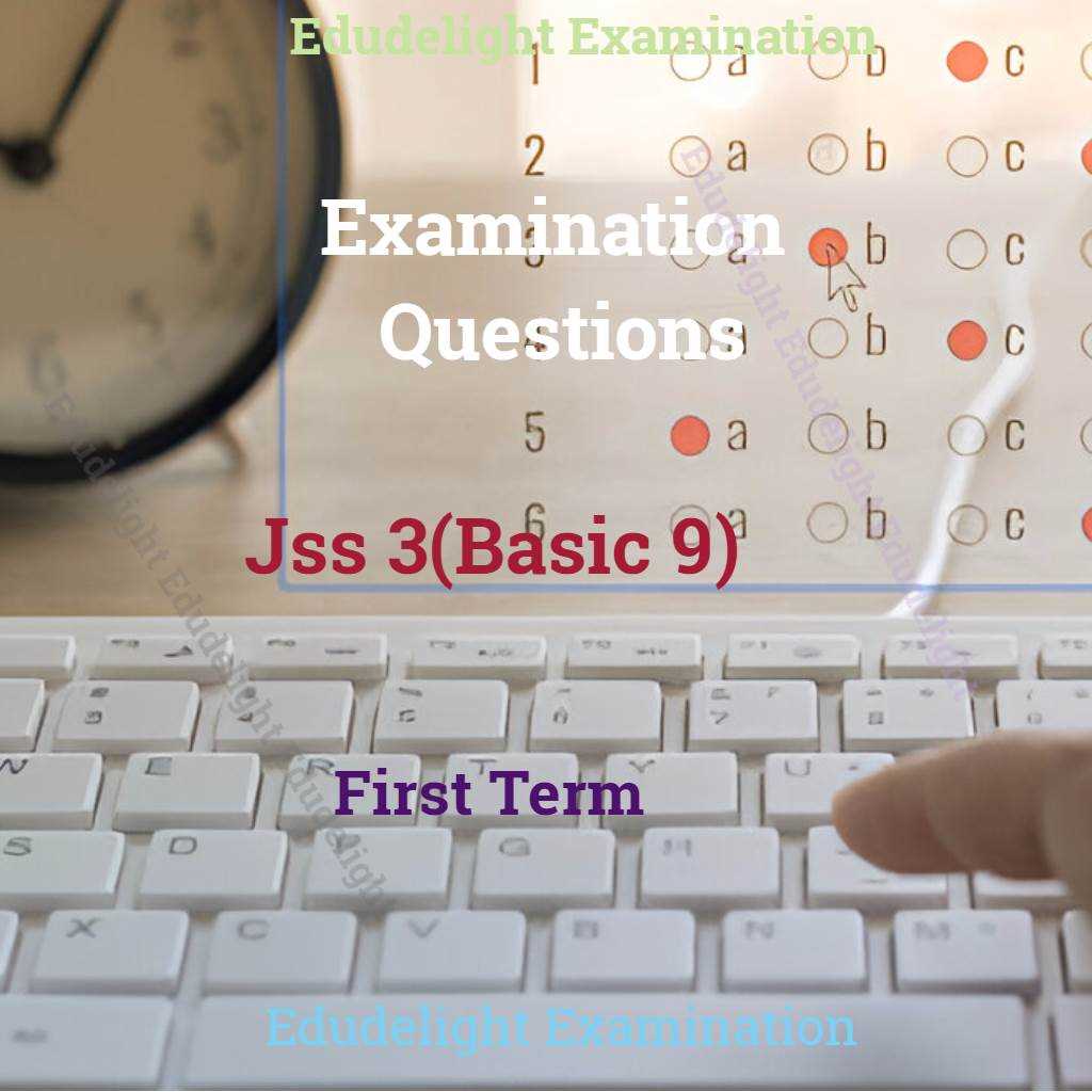 jss 3 exam questions and answers mathematics 2025