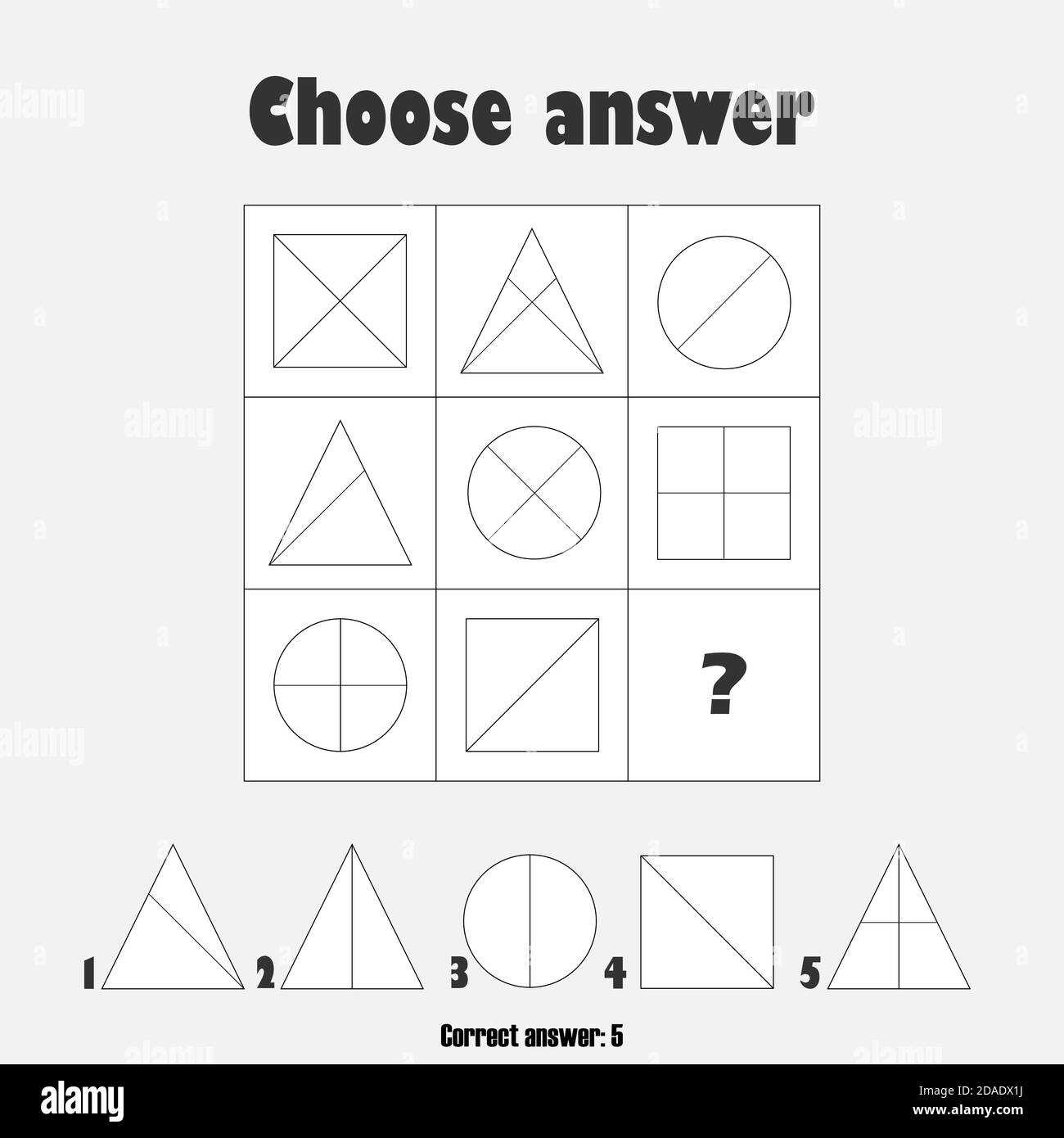 kindergarten entrance exam worksheet