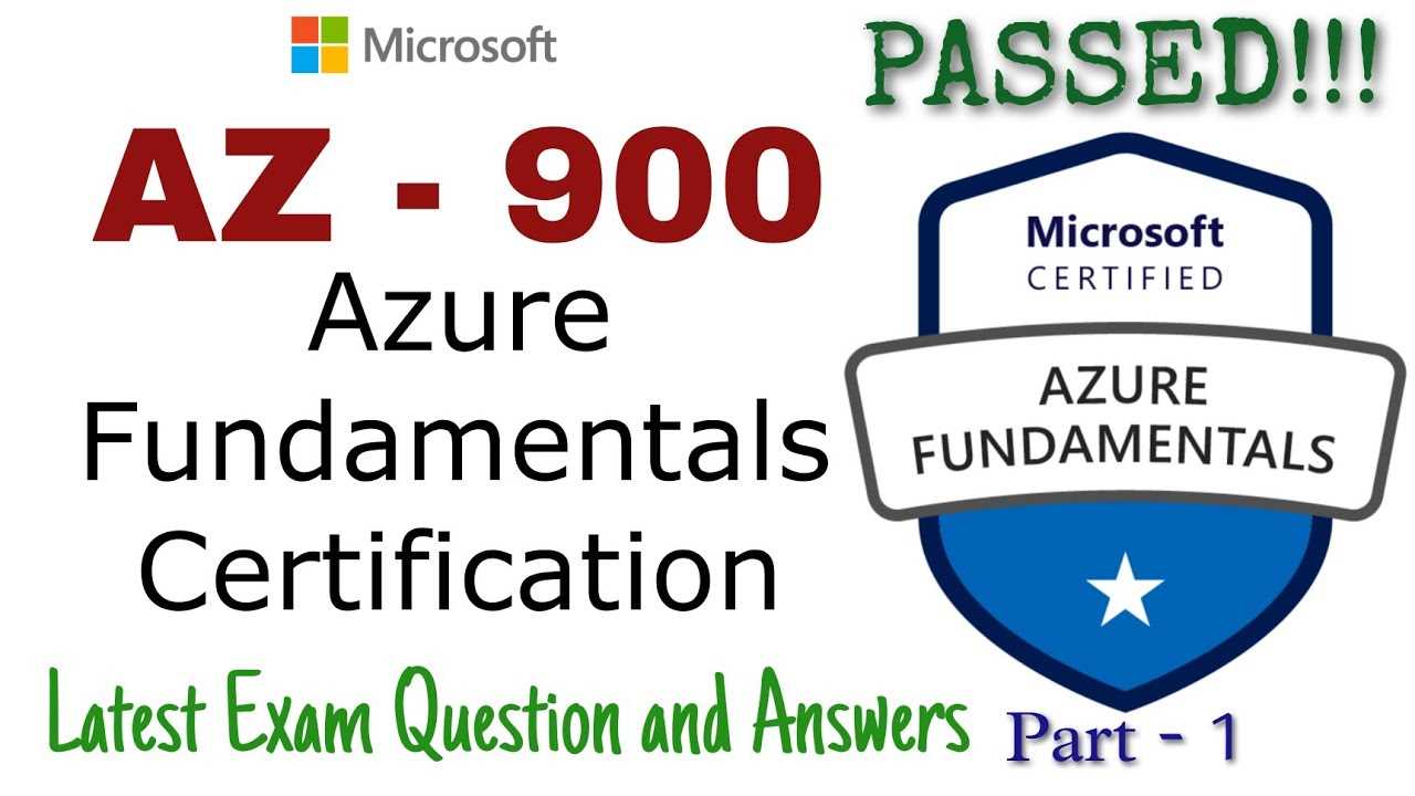 latest microsoft azure fundamentals az 900 exam questions and answers