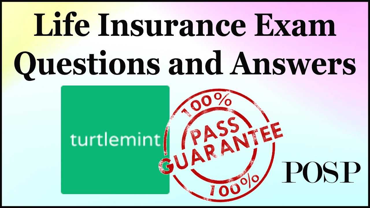 life insurance agent exam questions and answers