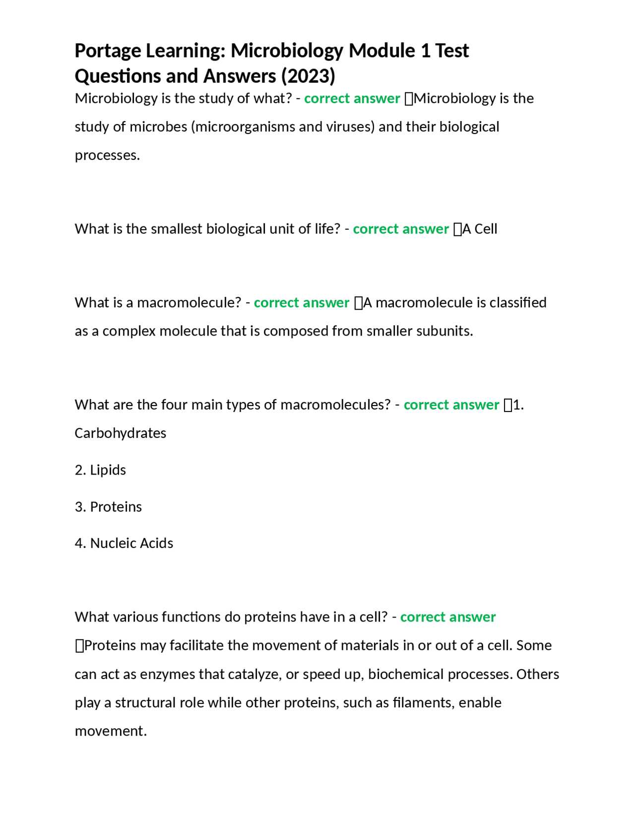 microbiology exam 3 questions