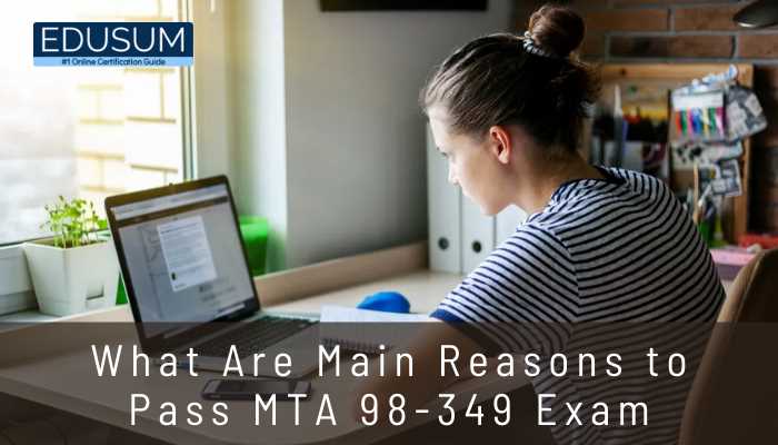 mta exam 98 349