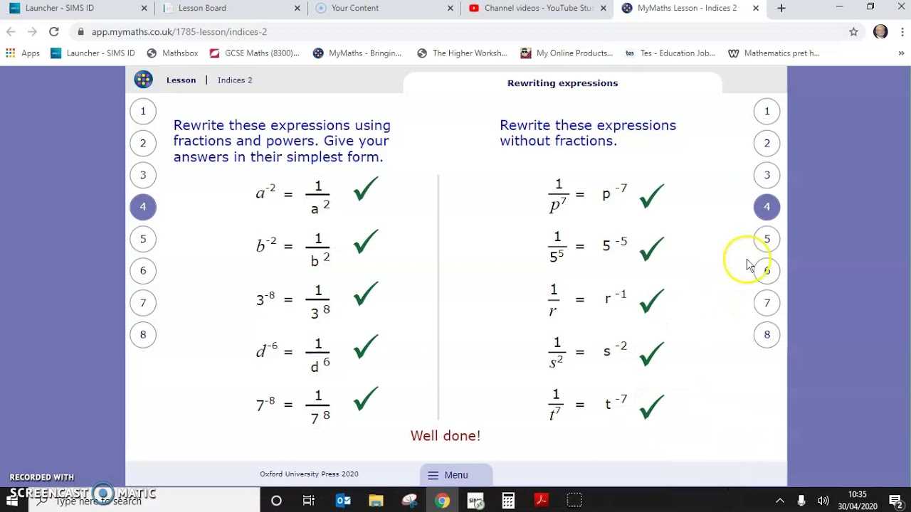 mymath answers