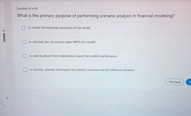 net present value exam questions and answers